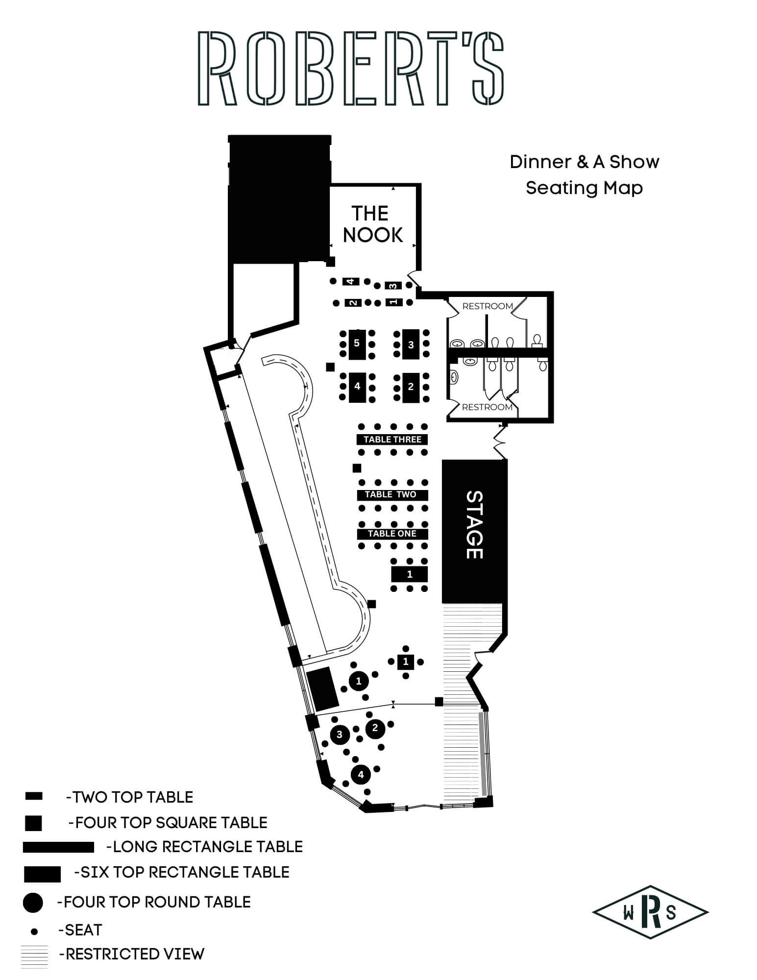 Seating map 5
